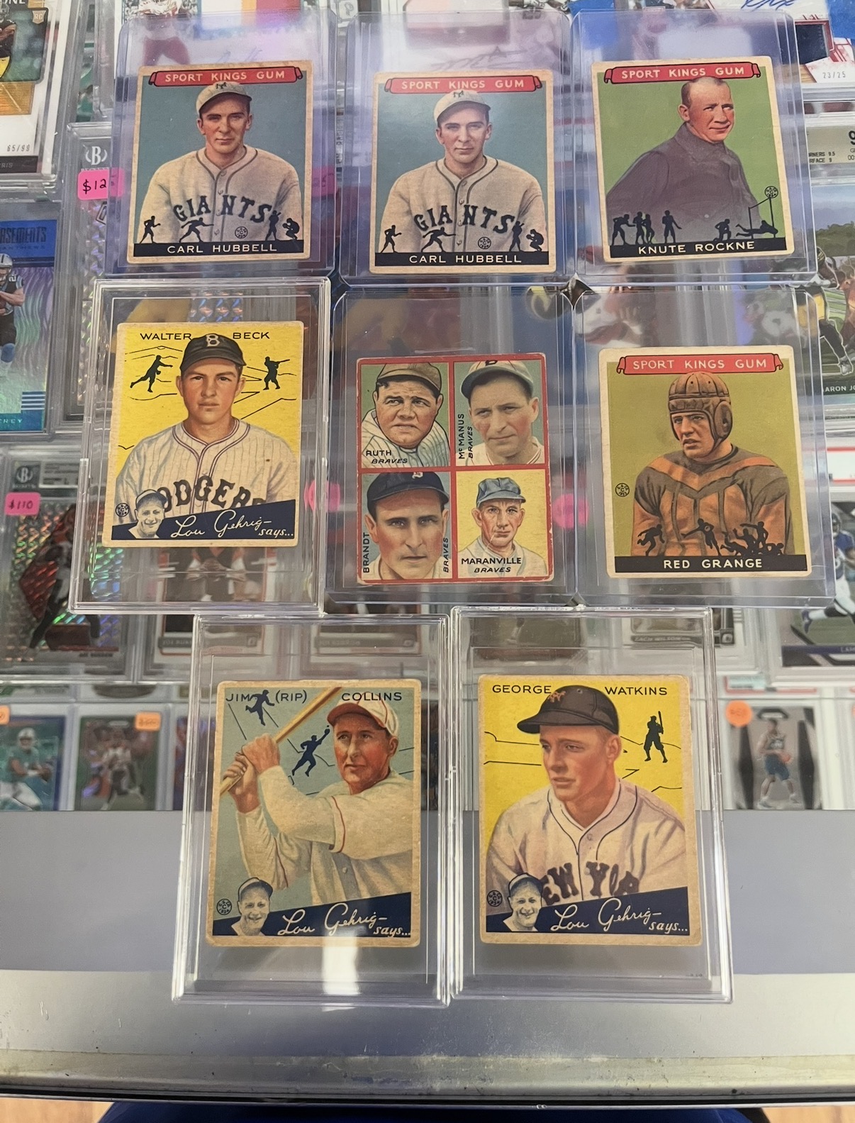 Sports cards